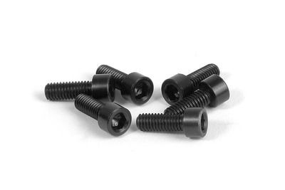 Xray Alu 7075 Hex Screw M3X8 For Rear Wheels (6) (XR375390)