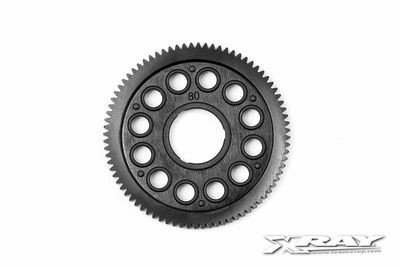 Xray Composite Spur Gear - 80T / 64P (XR375880)