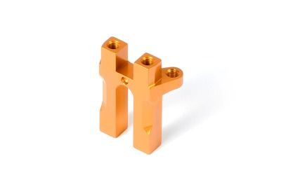 Xray X1&#039;16 Alu Servo Mount - Orange (XR376258-O)