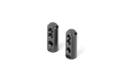 Xray X12&#039;21 Alu Servo Mount - Black (2) (XR376263)
