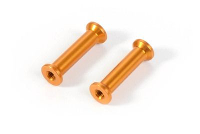 Xray Alu Mount 21.0mm - Orange (2) (XR376362-O)