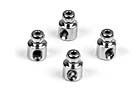 Xray M18T Nickel Coated Pivot Ball 4.2 mm Type E (4) (XR387543)