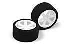 Xray Rear Foam Tire Mounted (2) - Soft (XR389531)