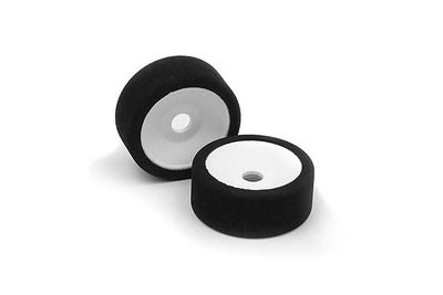 Xray Front Foam Tire Mounted With Hex Hub (45Deg) - Medium (XR389544)