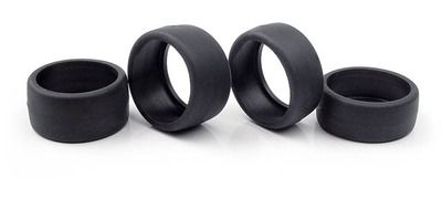 Xray Rubber Tires + Inserts, F+R (40Deg) (XR389640)
