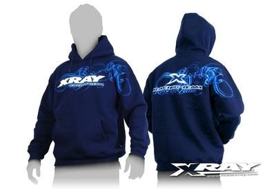 Xray Xray Sweater Hooded - Blue (Xxxl) (XR395500XXXL)