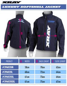 Xray Xray High-Performance Softshell Jacket (Xxl) (XR396020XXL)