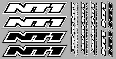 Xray Xray Nt1 Sticker For Body - White (XR397331)