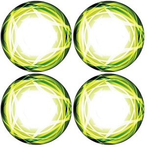 Xray Xray Truggy Wheel Stickers - Die-Cut - Green (XR397353)