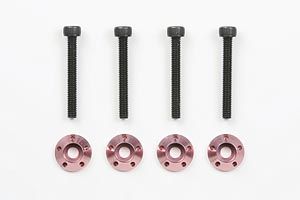 Tamiya GB-01 Wheel Bolt And Collar Pink ( THC 40507)