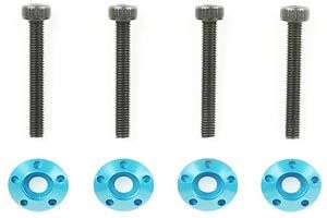Tamiya GB-01 Wheel &amp; Collar Blue ( THC 40523)