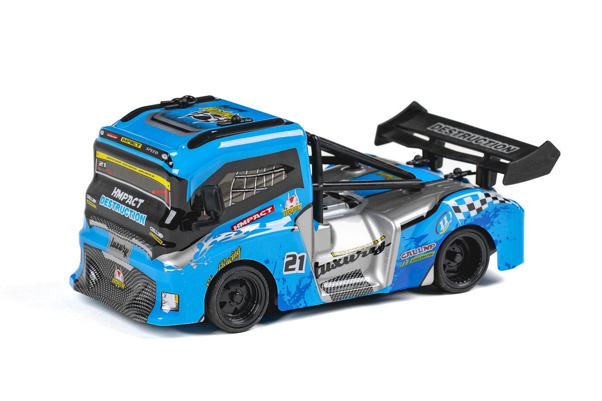 TEC-TOY 1:24 RC Premium Truck , 2.4GHz, Blue (471424)