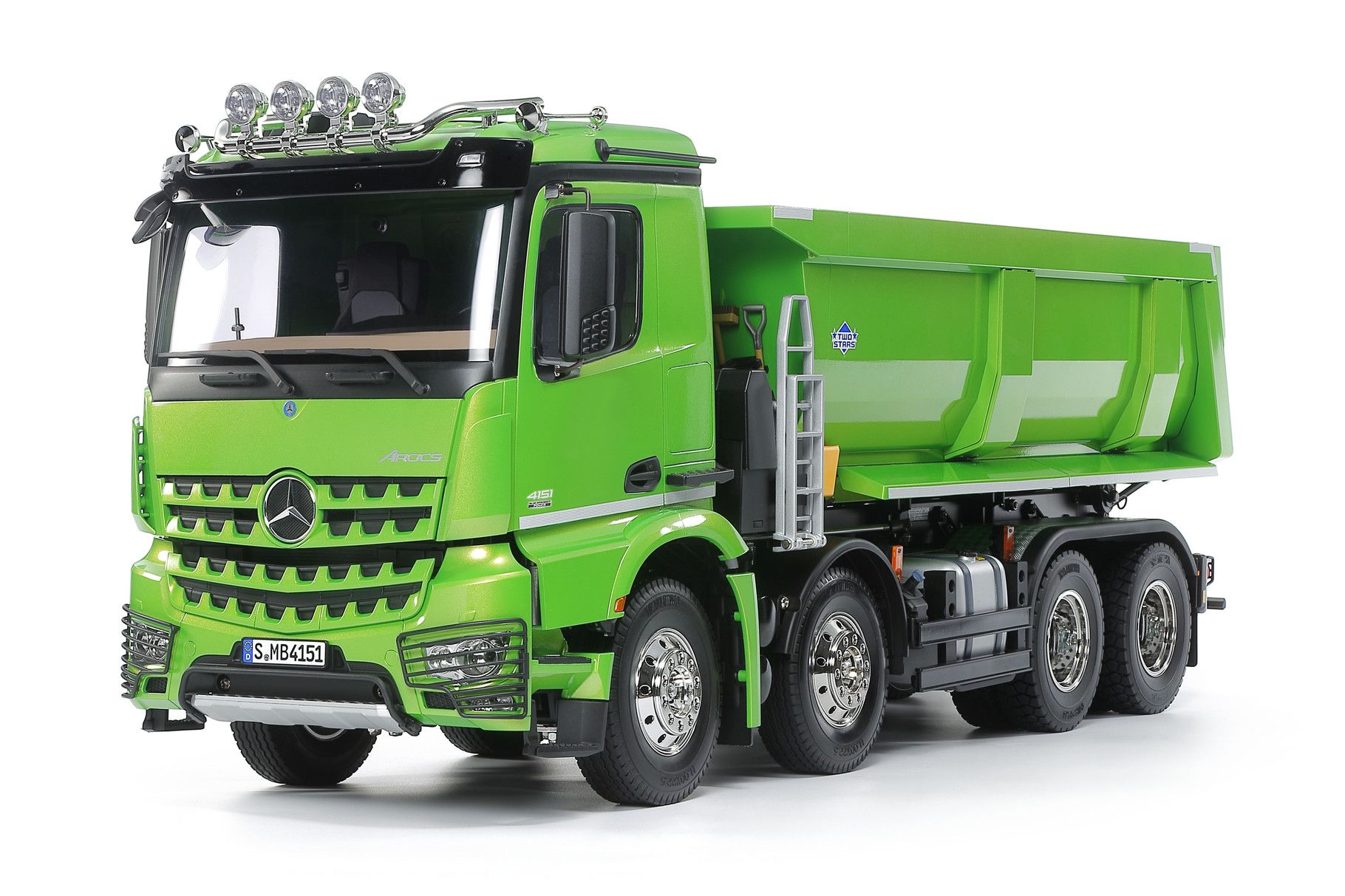 Tamiya Mercedes-Benz Arocs 4151 8x4 Tipper Truck (Candy Green Edition) ( THC 47523)