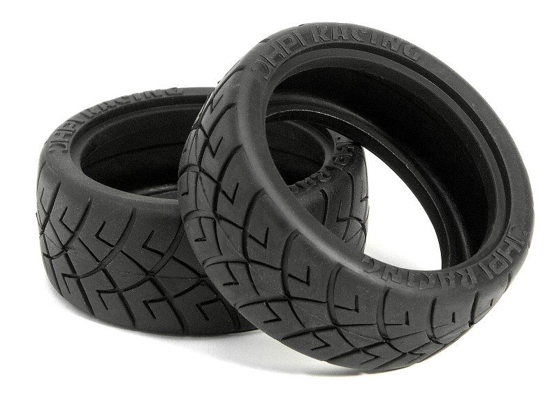 HPI X Pattern Radial Tire 26mm D Compound (Pr) (HP4790)