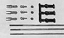 Tamiya Ball Link &amp; Adjuster Rod ( THC 50068)