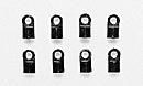 Tamiya 5mm Short Adjuster (8Pcs) ( THC 50797)