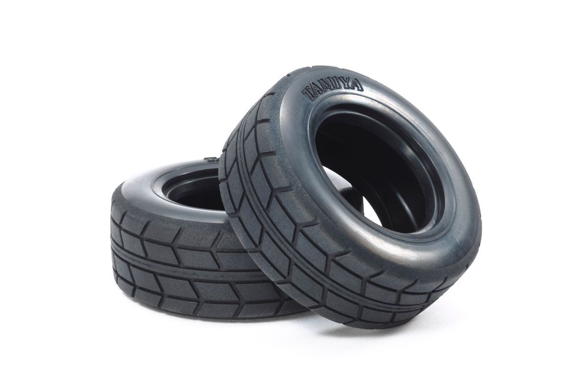 Tamiya On Road Racing Truck Tyres 2pcs ( THC 51589)