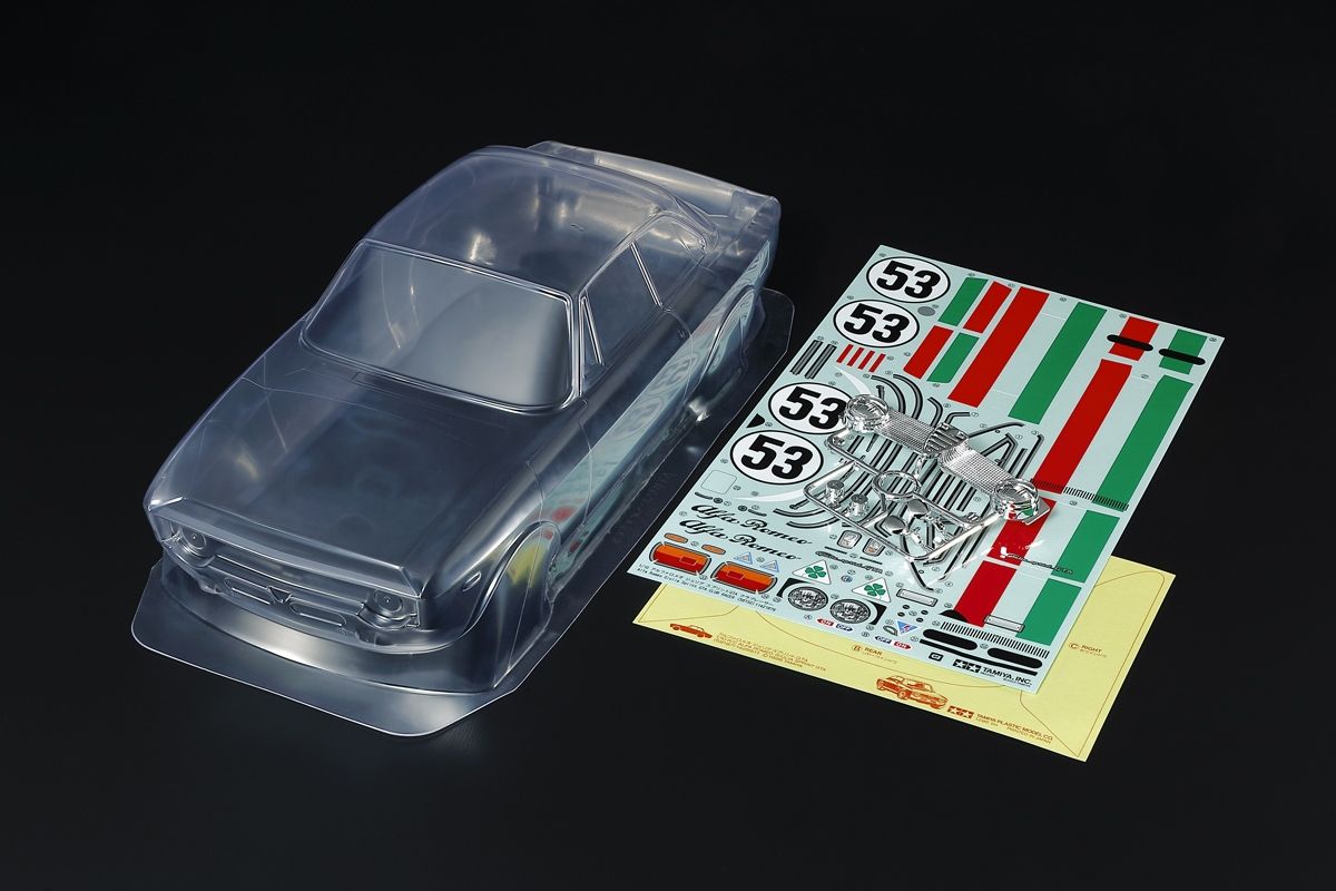 Tamiya Giulia Sprint Club Racer Body ( THC 51729)