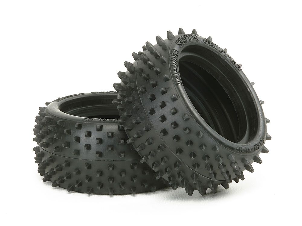 Tamiya 6029 Square Spike Rear Tyre 2pcs ( THC 53084)
