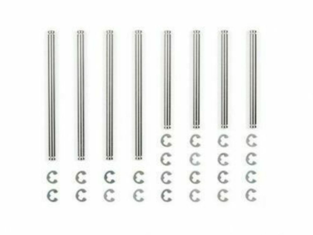 Tamiya TL01 Stainless Steel Suspension Shaft Set (FF02, M03, M04, TL01B, WR02) ( THC 53301)