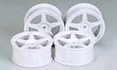 Tamiya M Narrow White 5 Spoke Wheels ( THC 53471)
