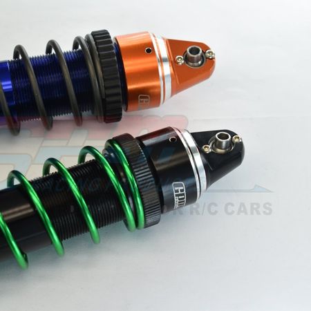GPM Racing Traxxas X-Maxx, XRT Aluminium 6061-T6 Damper Top Cap 4pcs Blue (TXMDP/CAP-B)