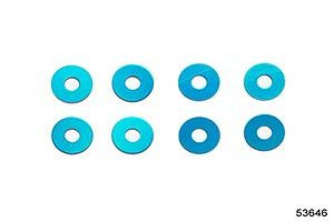 Tamiya Wheel Spacer (Blue) ( THC 53646)