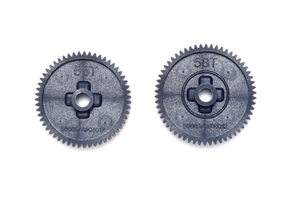 Tamiya TT-01 Spur Gear Set (55T/58T) ( THC 53665)