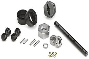 Tamiya NDF01 Rein Drive Flange Shaft ( THC 53802)