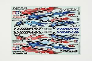 Tamiya Marking Sticker (Star &amp; Fire) ( THC 53839)