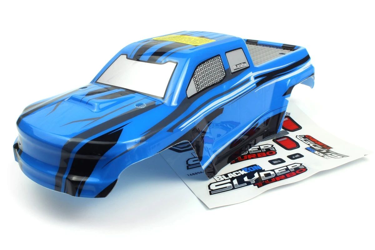 Blackzon Slyder MT Turbo Body (Black/Blue) (BL540205)