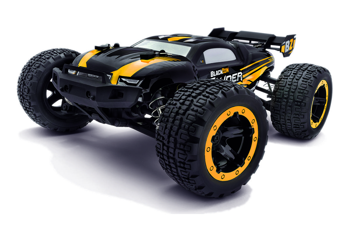 BlackZon Slyder ST Turbo 4wd Monster Truck RTR Brushless - Yellow (540219)