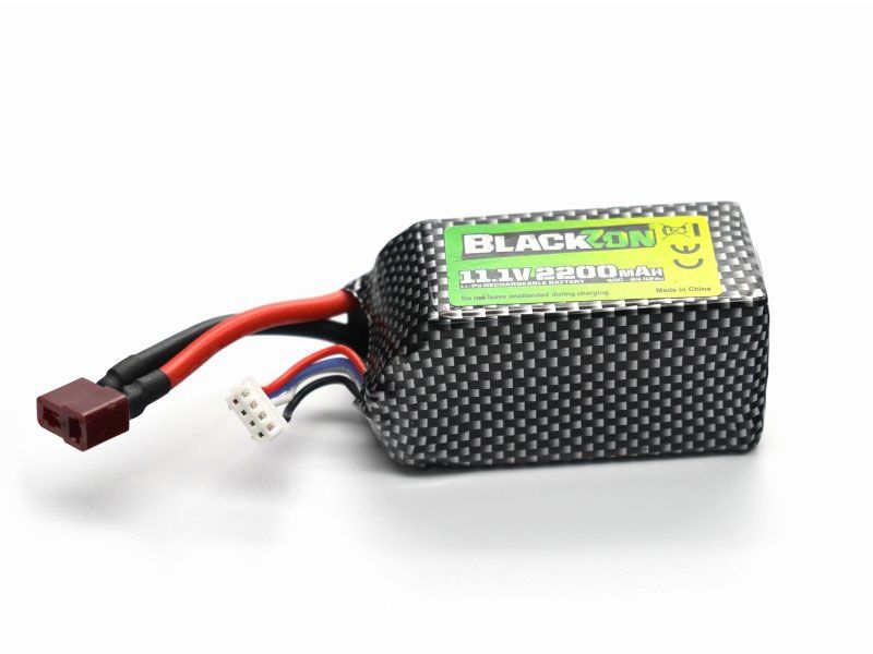 Blackzon Smyter Turbo Upgrade Battery Pack (LiPo 11.1V, 2200mAh), w/T-Plug (540248)
