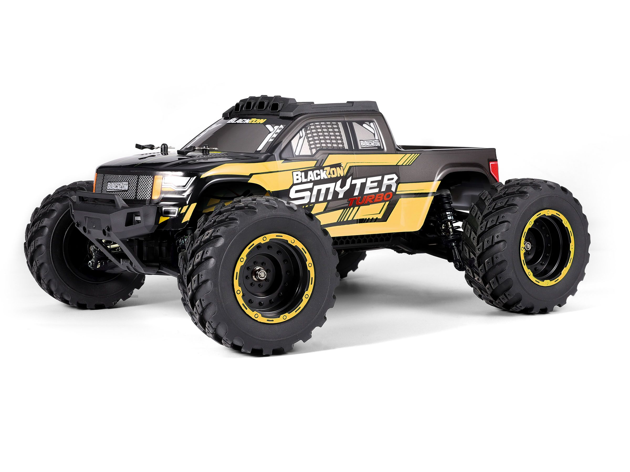 Blackzon Smyter MT Turbo 1:12 4WD 3S Brushless - Yellow (BL540253)
