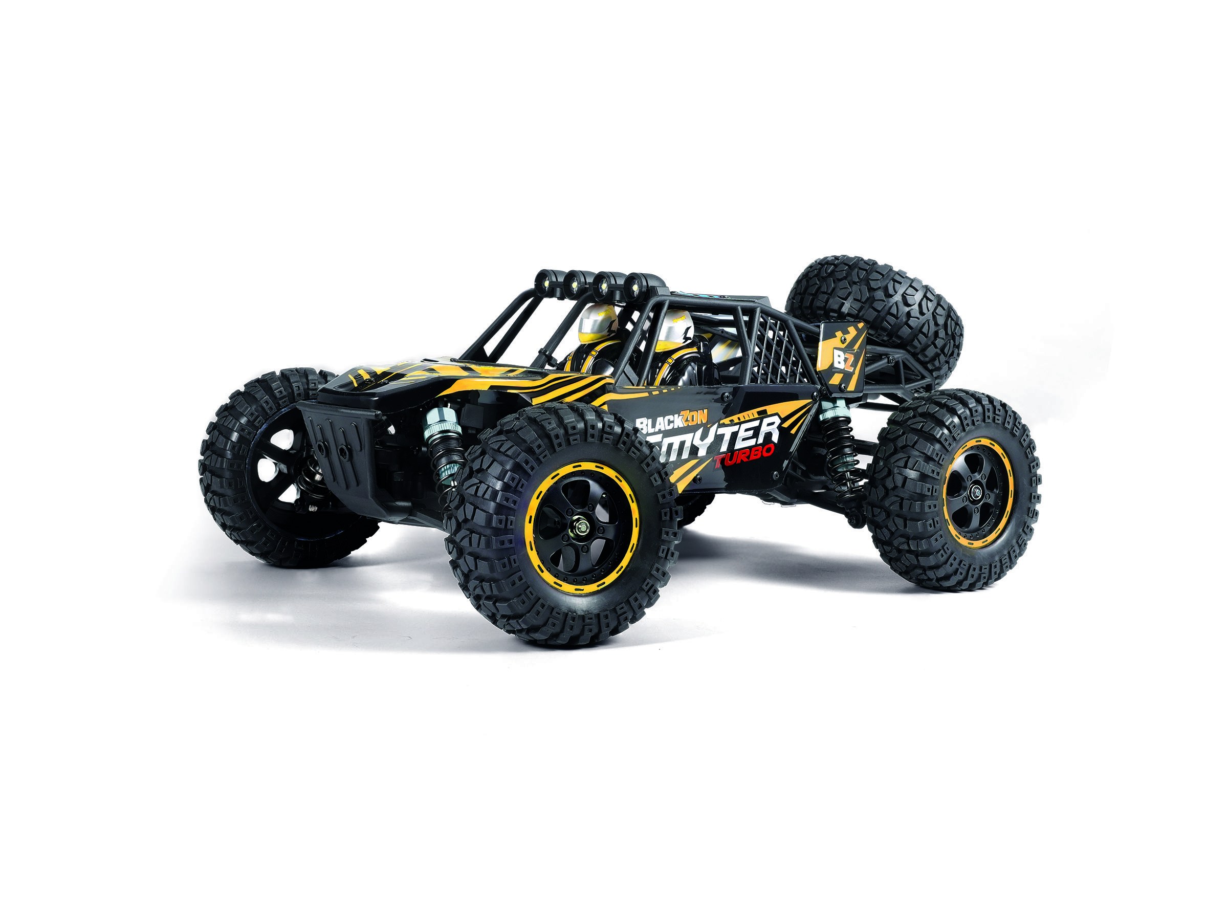 Blackzon Smyter DB Turbo 1:12 4WD 3S Brushless - Yellow (BL540257)
