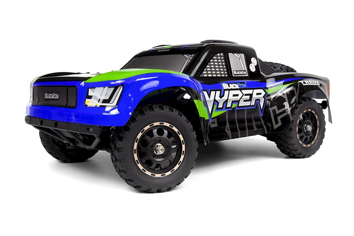 BLACKZON Vyper SC 1/16 4WD - Blue/Green - RTR (540274)