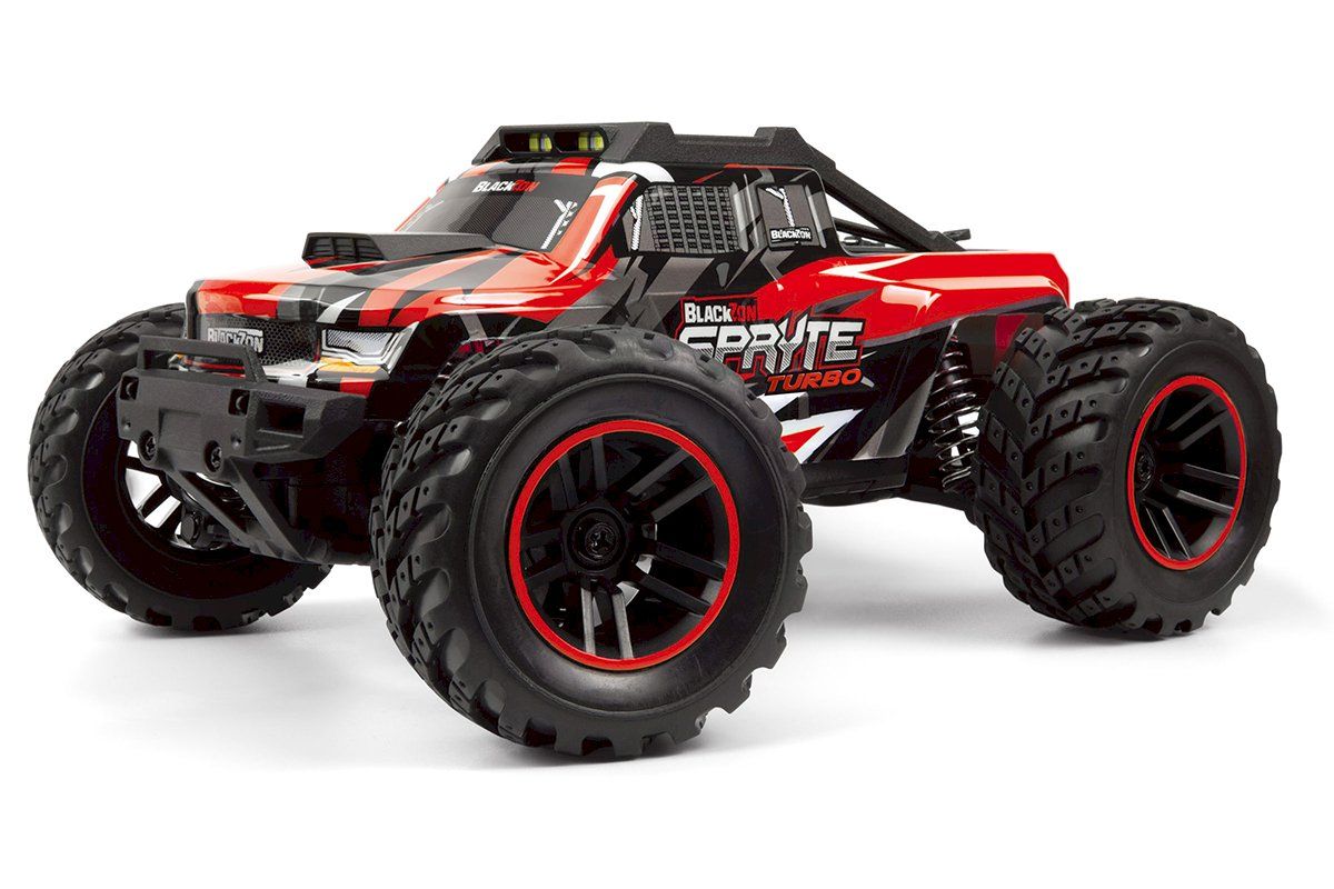 BLACKZON Spryte MT Turbo 1/20 4WD Monster Truck – Red (540290)