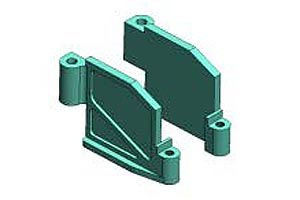 Tamiya F104 Alu Servo Mount L/R ( THC 54203)