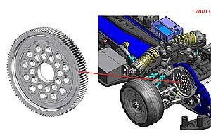 Tamiya Ff-03 04 Module Spur Gear 102T ( THC 54227)