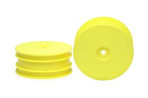 Tamiya DB01 Dish Wheels Fluro Yellow ( THC 54286)