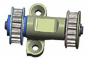 Tamiya TA06 Centre 1 Way Pulley (18T) ( THC 54302)