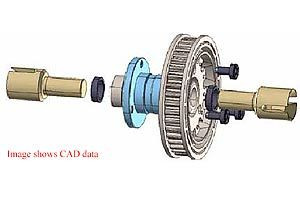 Tamiya TA06 Front 1 Way Set (39T) ( THC 54303)