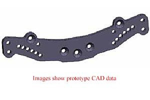 Tamiya TA06 Carbon Damper Stay R ( THC 54325)