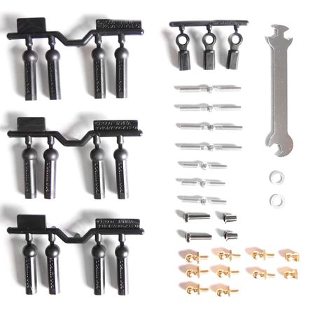 Tamiya TT-02B Full Turnbuckle Set ( THC 54539)