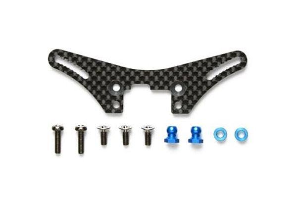 Tamiya TA06 Front Carbon Damper Stay Short ( THC 54547)