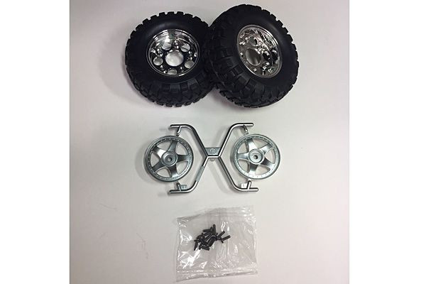 Tamiya Rb Tires +2P 5Spk Wheel CC-01 ( THC 54554)