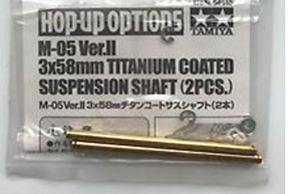 Tamiya M-05 3X58 Ttn Ct Sus Shaft X 2 ( THC 54615)