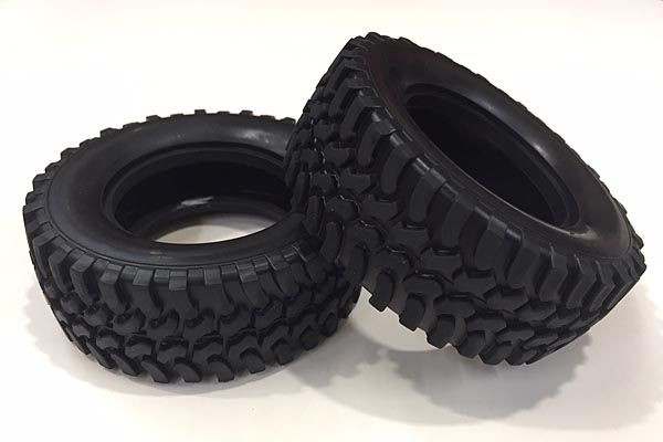 Tamiya CC-01 Mud Block Tires X 2 ( THC 54735)