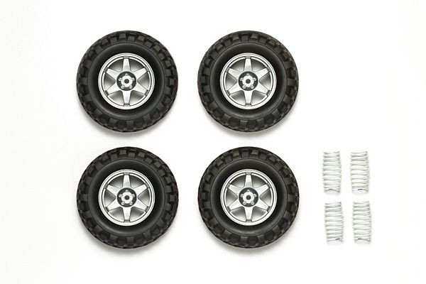 Tamiya GF-01 Cc Tire &amp; Spring Set ( THC 54742)