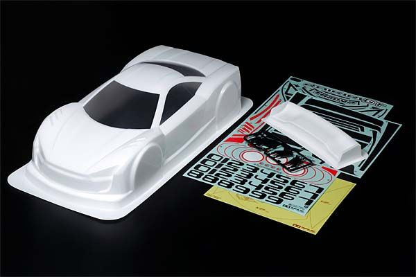 Tamiya Raikiri Gt Body White Painted ( THC 54774)